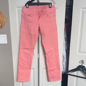 Lilly Pulitzer light pink Straight Leg Jeans